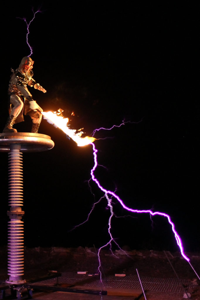 SkyFire Arts - A fire dance and lightning performance company